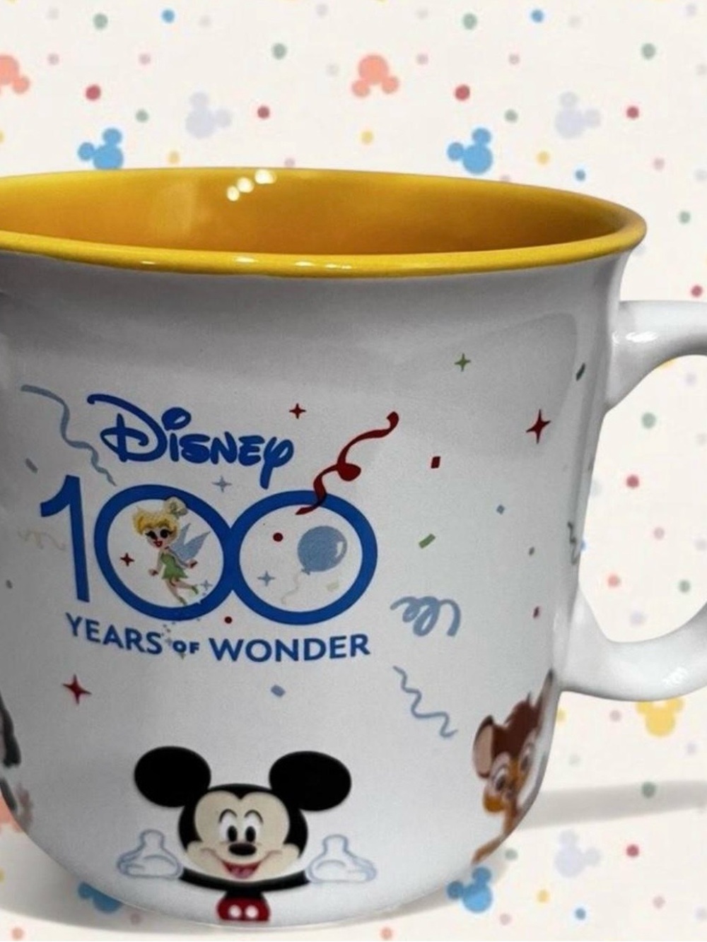 Disney 100 Years of Wonder ceramic coffee mug 16/20 oz